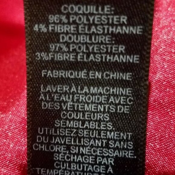 Express Red Satin V Nexk Ruched Cocktail Dress Size 2 - Picture 4 of 5